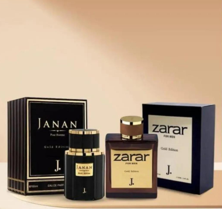 Pack of 2 j. perfumes janan and zarar.